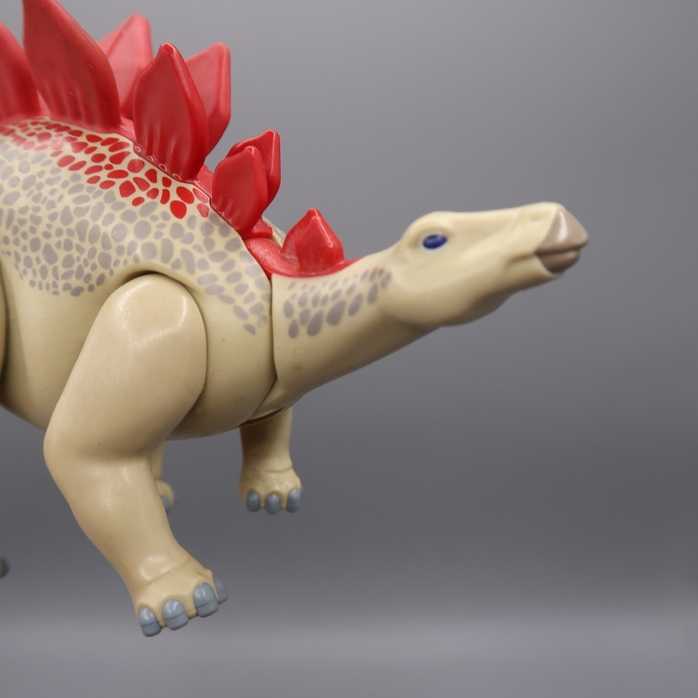 Playmobil Stegosaurus Dinosaur Toy Figure 2012 9" Long Vintage